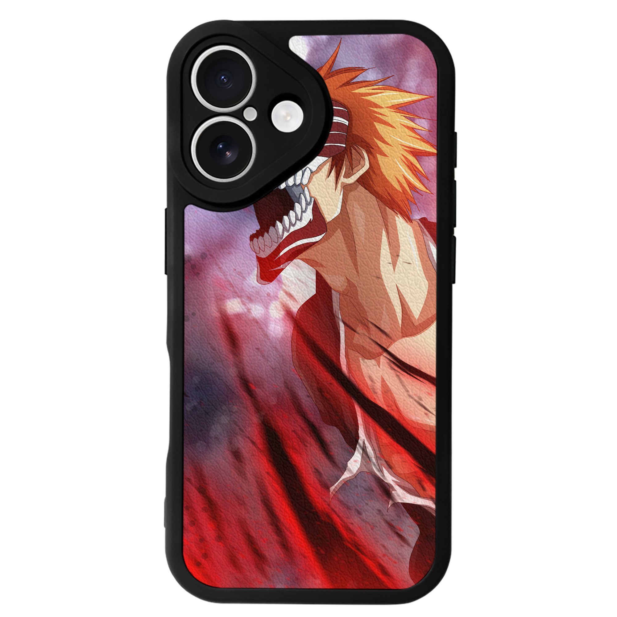 （画像用） ブリーチ BLEACH 【iPhone 16シリーズ対応】シリコンスマホケース（レザー調） 材質：シリコン